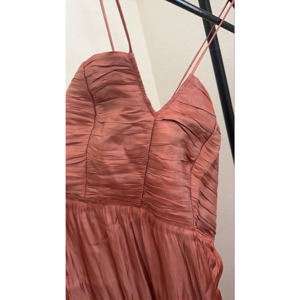 New O.P.T east cowboy copper midi dress $172 sz XL - Picture 6 of 7